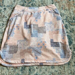 Peter Millar Pink Patchwork-Print Skort